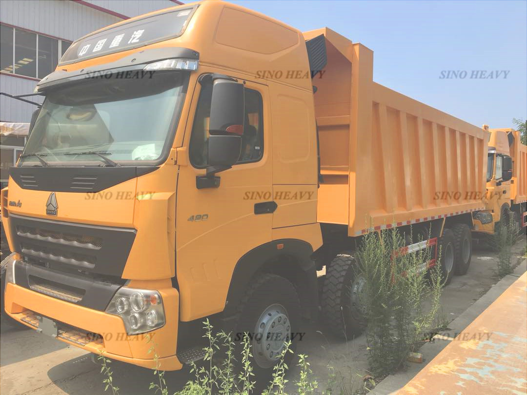 New Tipper Truck 371HP EUROII engine12 Wheels LHD 31tons 30CBM ZZ3317N3567W