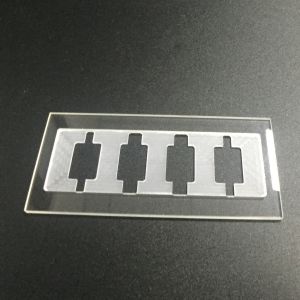  Machining Quartz Glass Sheet Customization High Purity Grooved Manufactures