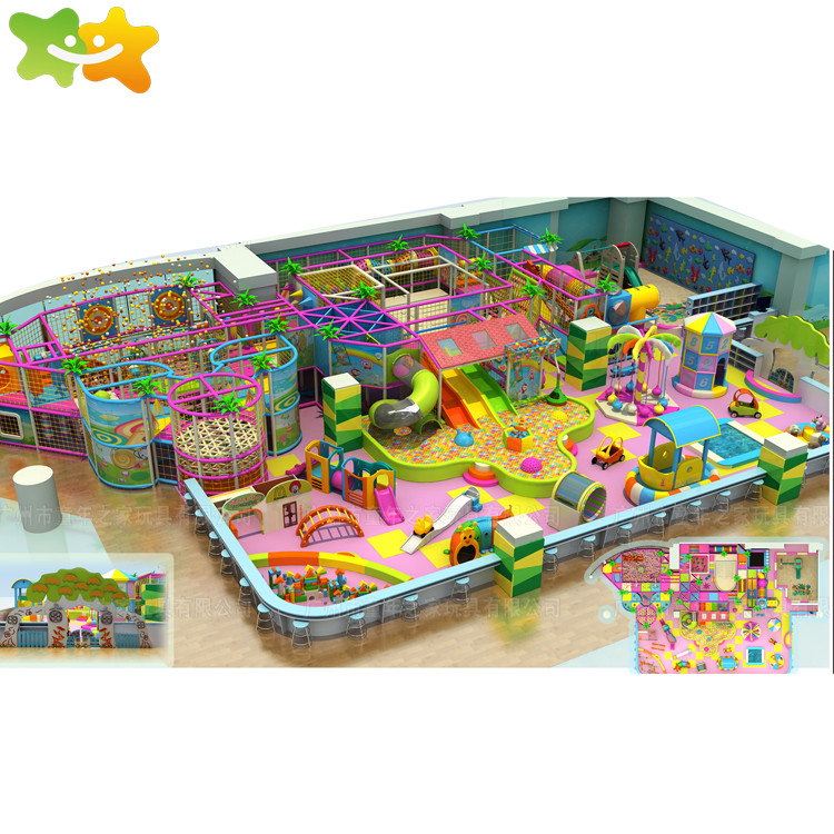 Amusement Park Play Zone Kids Indoor Playground Equipment