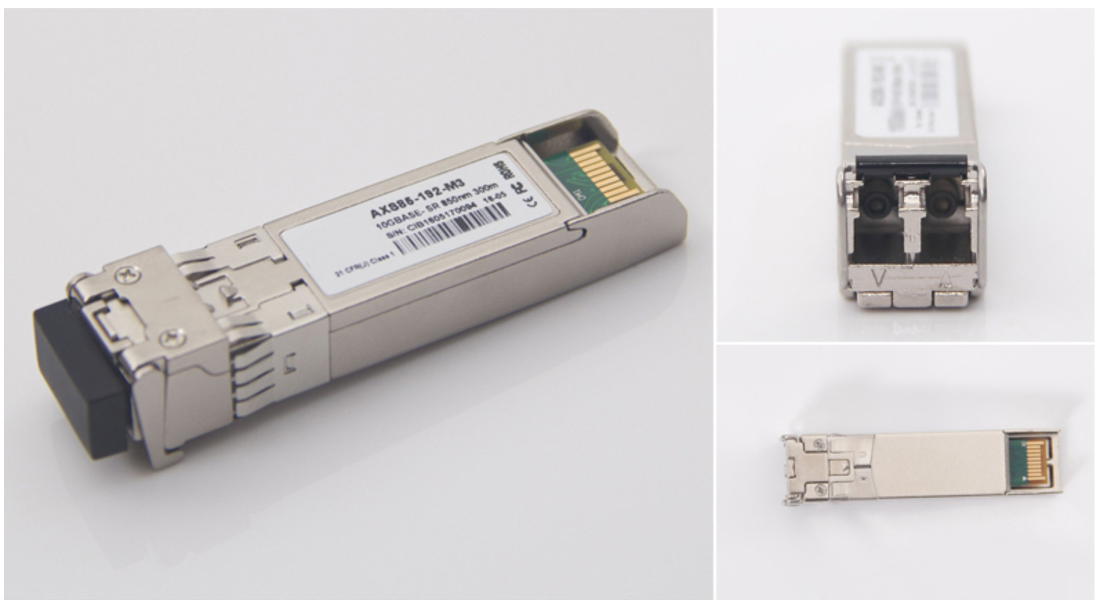 10Gbps SFP Fiber Optic Transceiver 850nm Multimode LC Duplex Port