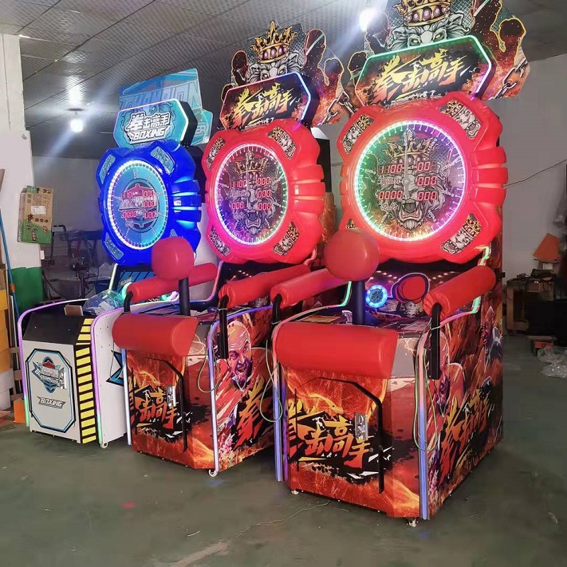 Tickets Redemption Boxing Punch Machine For Boxer Training Amusement Center