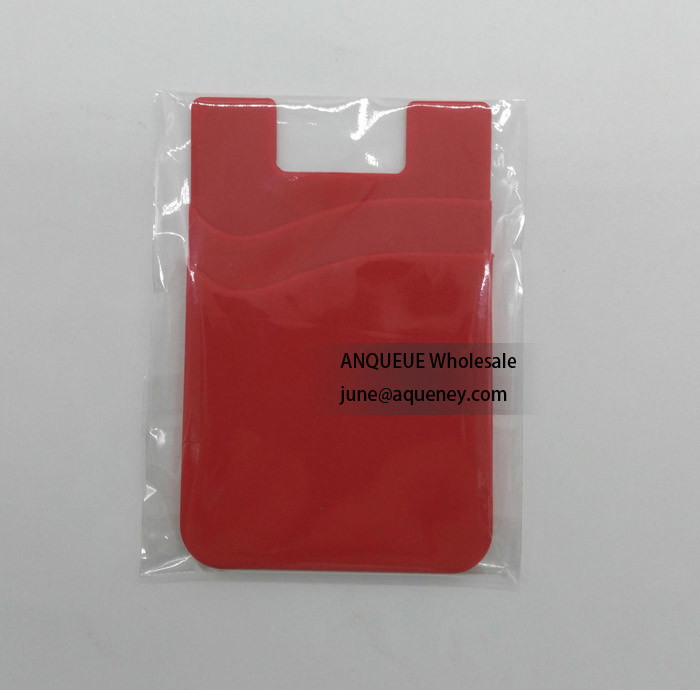 Promotion gifts LOW MOQ silicone phone smart wallet with custom logo