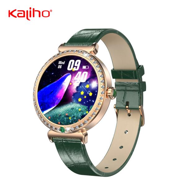 H17 Round Dial AMOLED Smart Watch Bluetooth Smart Wrist Watch for Health
