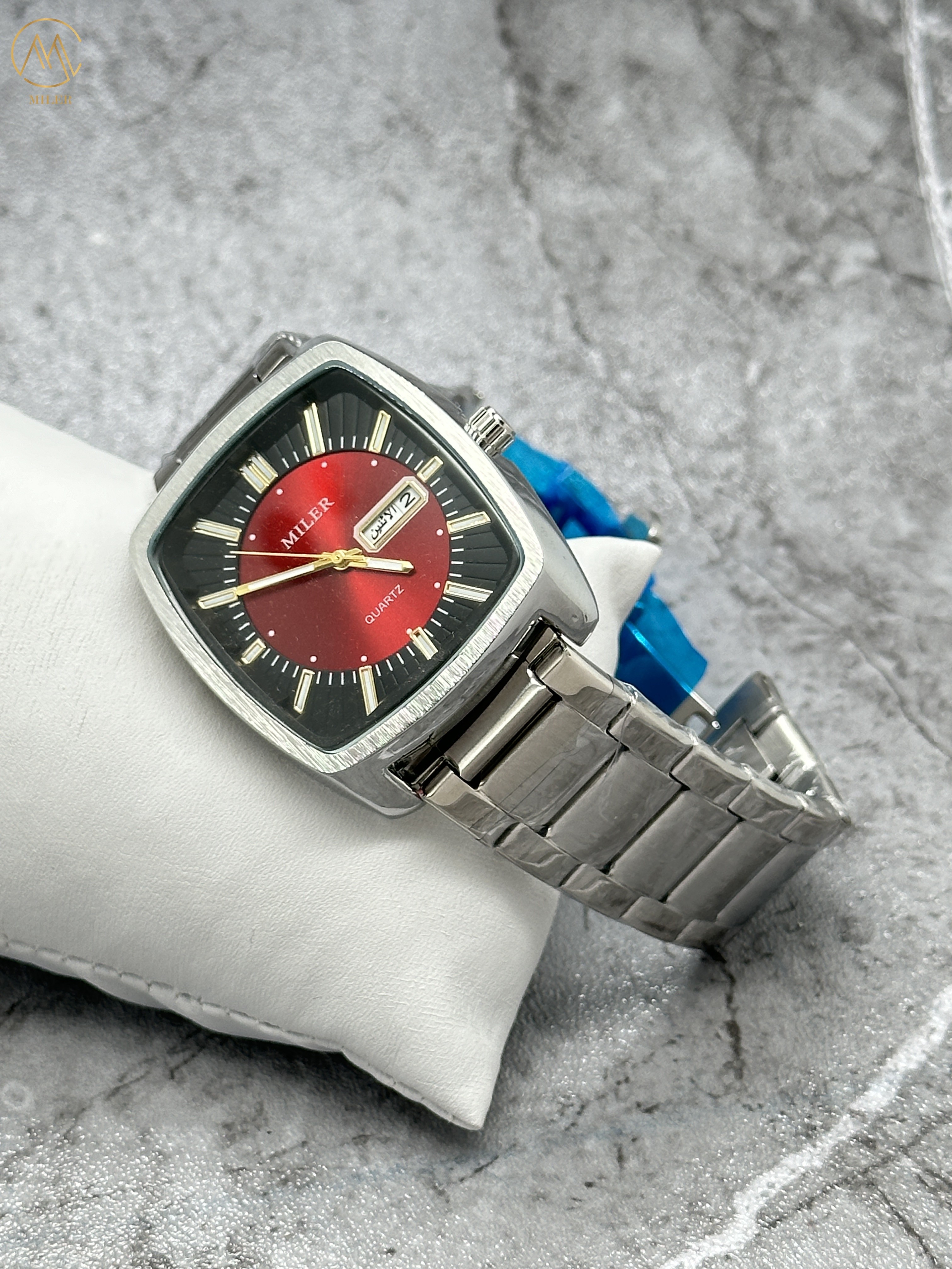 New Arrival Ml1110 Silver Quartz Watch Waterproof 3 ATM Customized Logo Wholesale