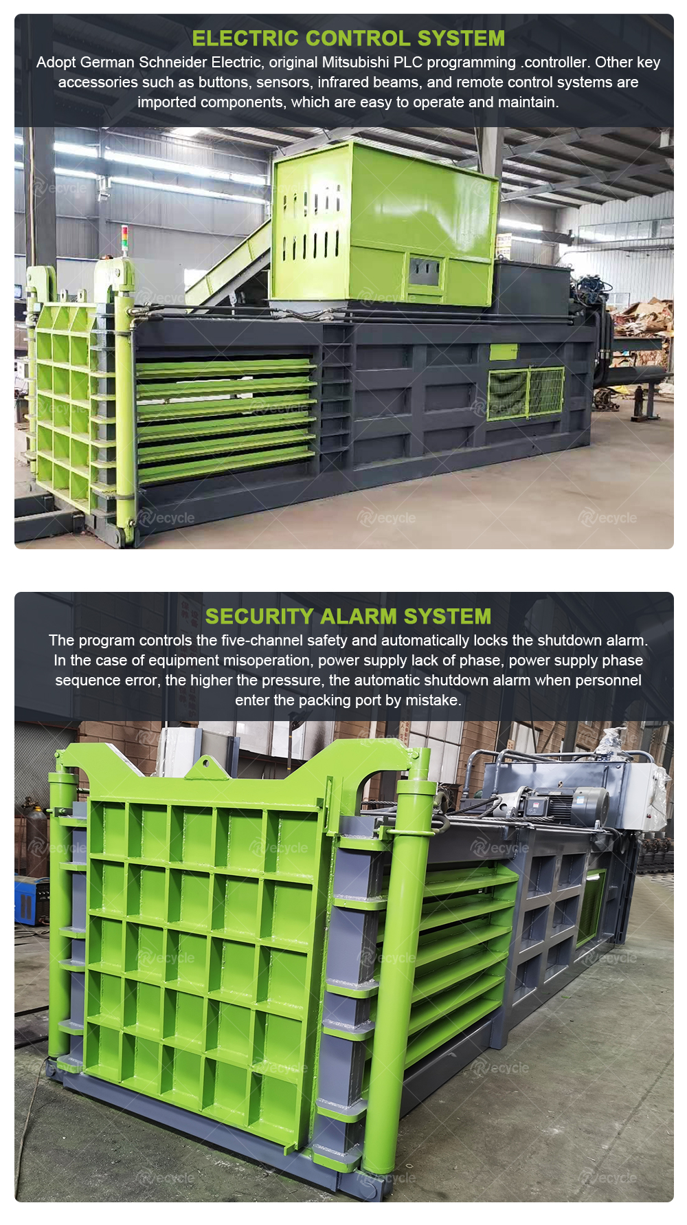 Car Body Baler Machine Other Name Scrap Steel Metal Hydraulic Baling Press Prices 9000 KG