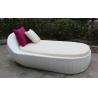 Buy cheap Outdoor rattan chaise lounger-16201 from wholesalers