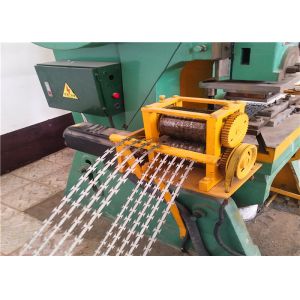  High Speed Full Automatic Razor Wire Making Machine Manufactures
