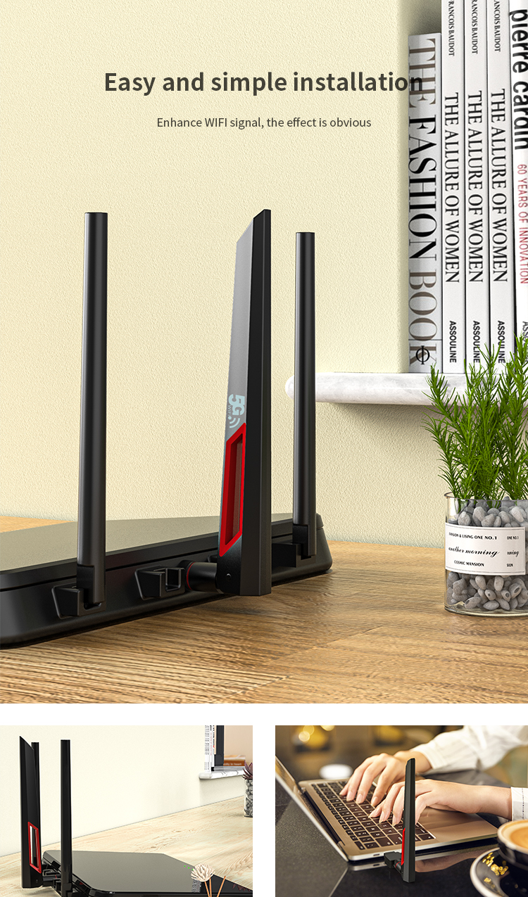 High Gain 5G 4G LTE Wifi ABS Antenna Broadband Router Lora Antenna for Omin Radiation