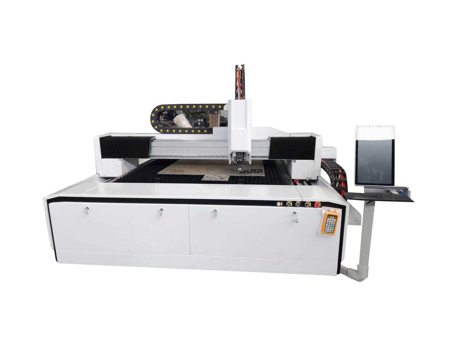 1 KW Aluminum Engraving Machine , Raycus Metal Sheet Laser Cutting Machine