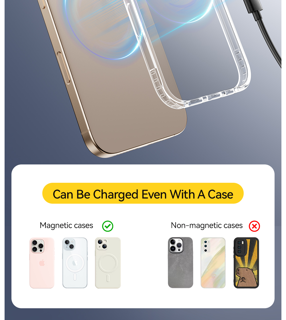 ESSAGER ES-WC18 15W Best Phone Stand Charging Fast Wireless Charger