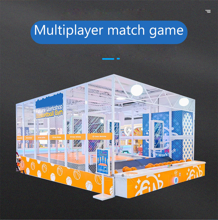 Hardware 5 Players Electronic Arcade Basketball Game Machine