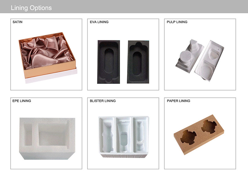 Eco Friendly Packaging For Makeup Brushes Cardboard Gift Boxes Christmas With Handle