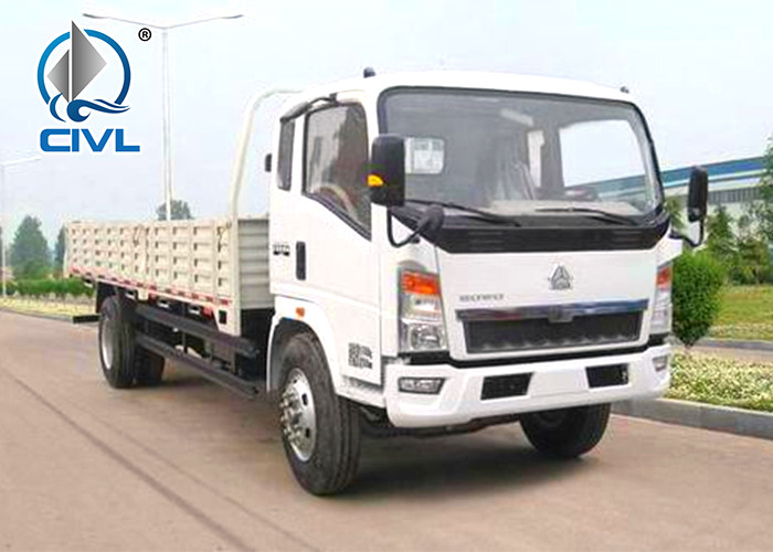 4x2 Van Cargo Truck 3 Ton Mini Howo Light Duty Commercial Trucks Fence Lorry Truck