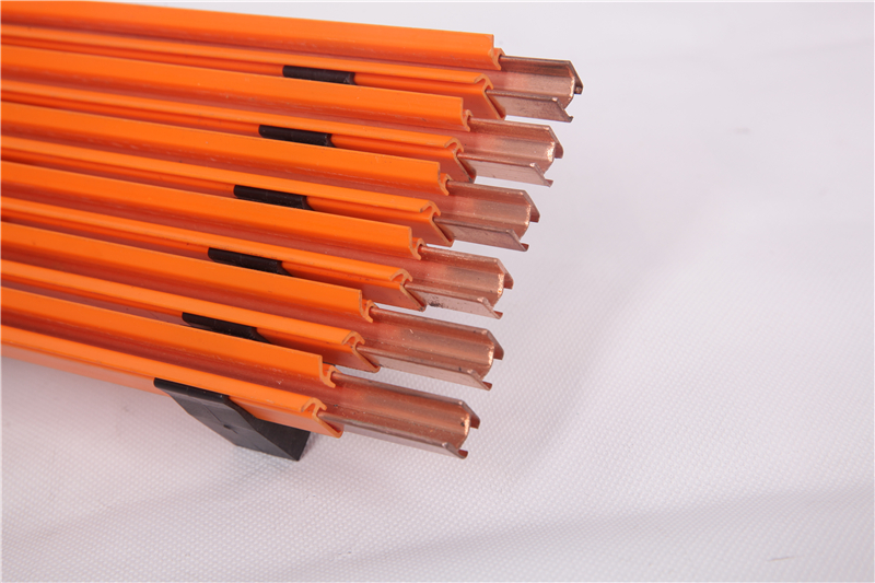 Gantry Crane Busbar Power Line 3 4 6p Pvc Housing With Current Collectors