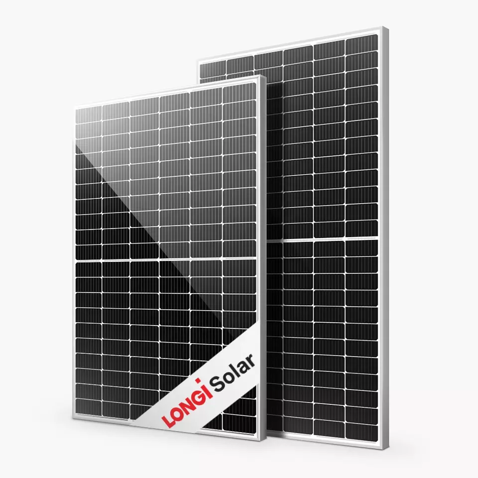 540w Mono Solar Panel Half Cell 182x182mm Silicon PV Module Hi Mo Longi Lr5 72hph 540m