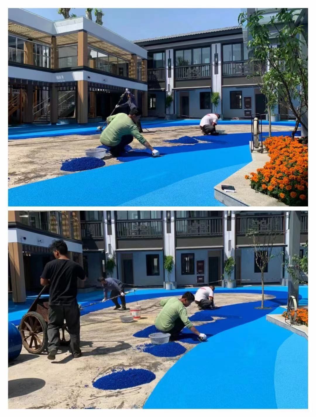 UV Restitance EPDM Rubber Granules Playground Flooring Surface Scrap