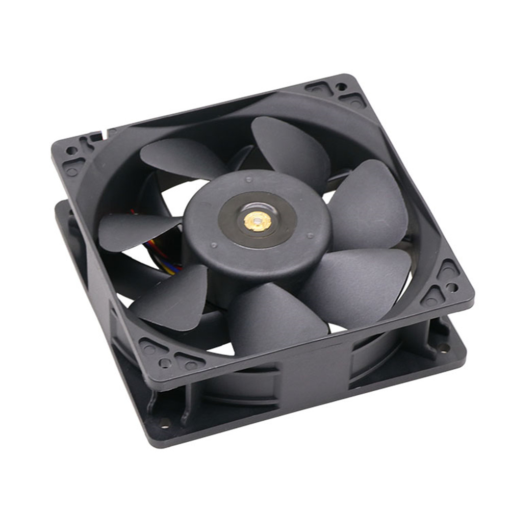 Strong Airflow Axial Fan 120mm 12V 6500PWM Cooling Fan 12038 Cooler Replacement 6Pin Connector for Machine
