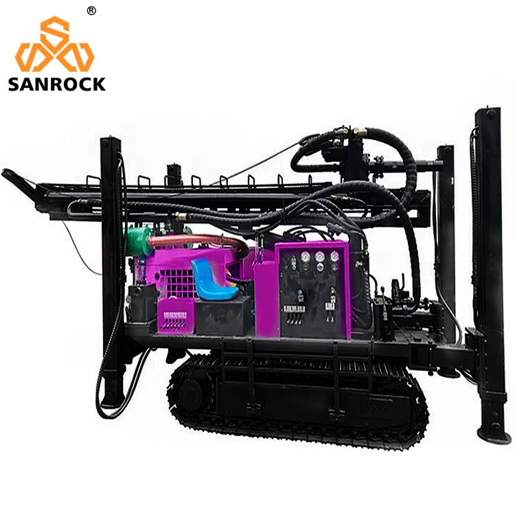 Crawler Water Well Drill Rig Hydraulic Bore Hole Portable Water Well Drilling Rig Machine
