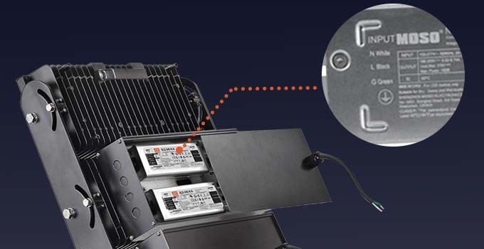 Eco-Friendly 1250W Football Pitch Floodlights For Soccer Stadium