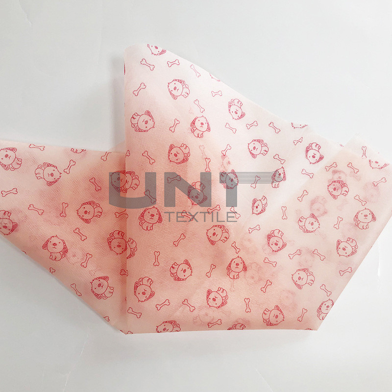 Colorful Spunbond Polyester Nonwoven Fabric Breathable Anti Static