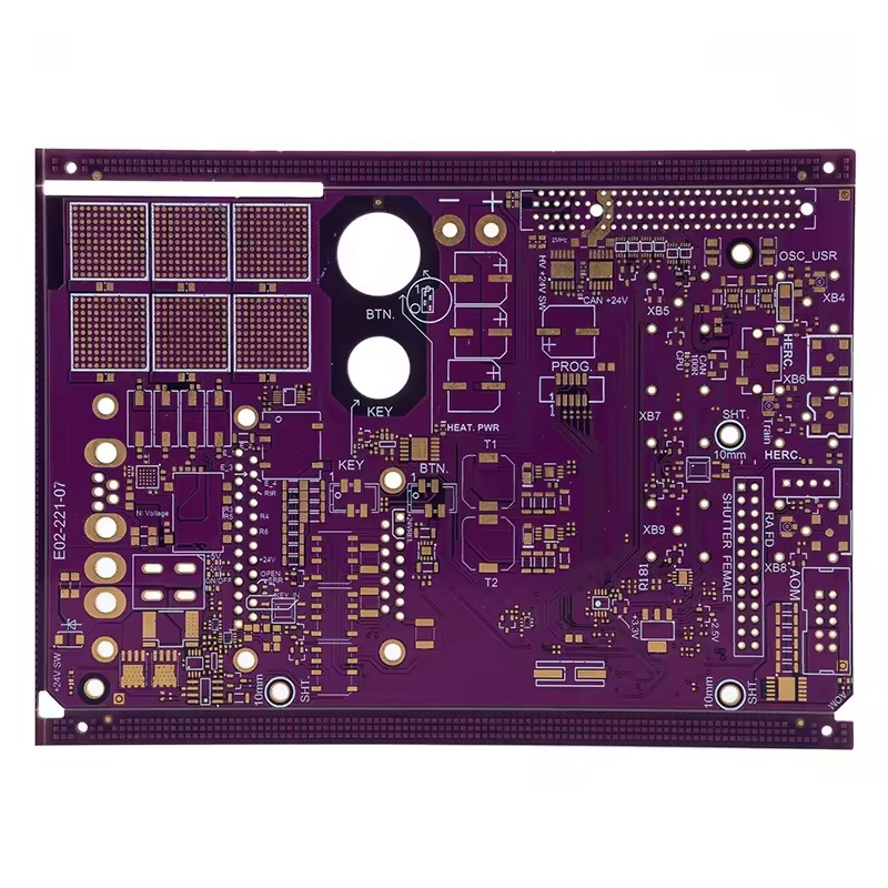  Custom Multilayer HDI Interconnect PCB Circuit Board 0.4mm Half Plating Vias Manufactures