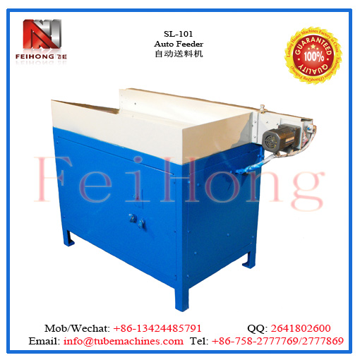 feeding machine for heaters