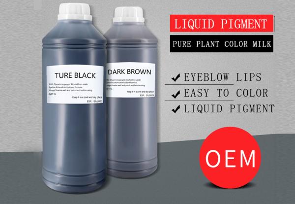 Tattoo Permanent Makeup Pigment Plant Microblading Eyebrow Tattoo Ink 1000 ml