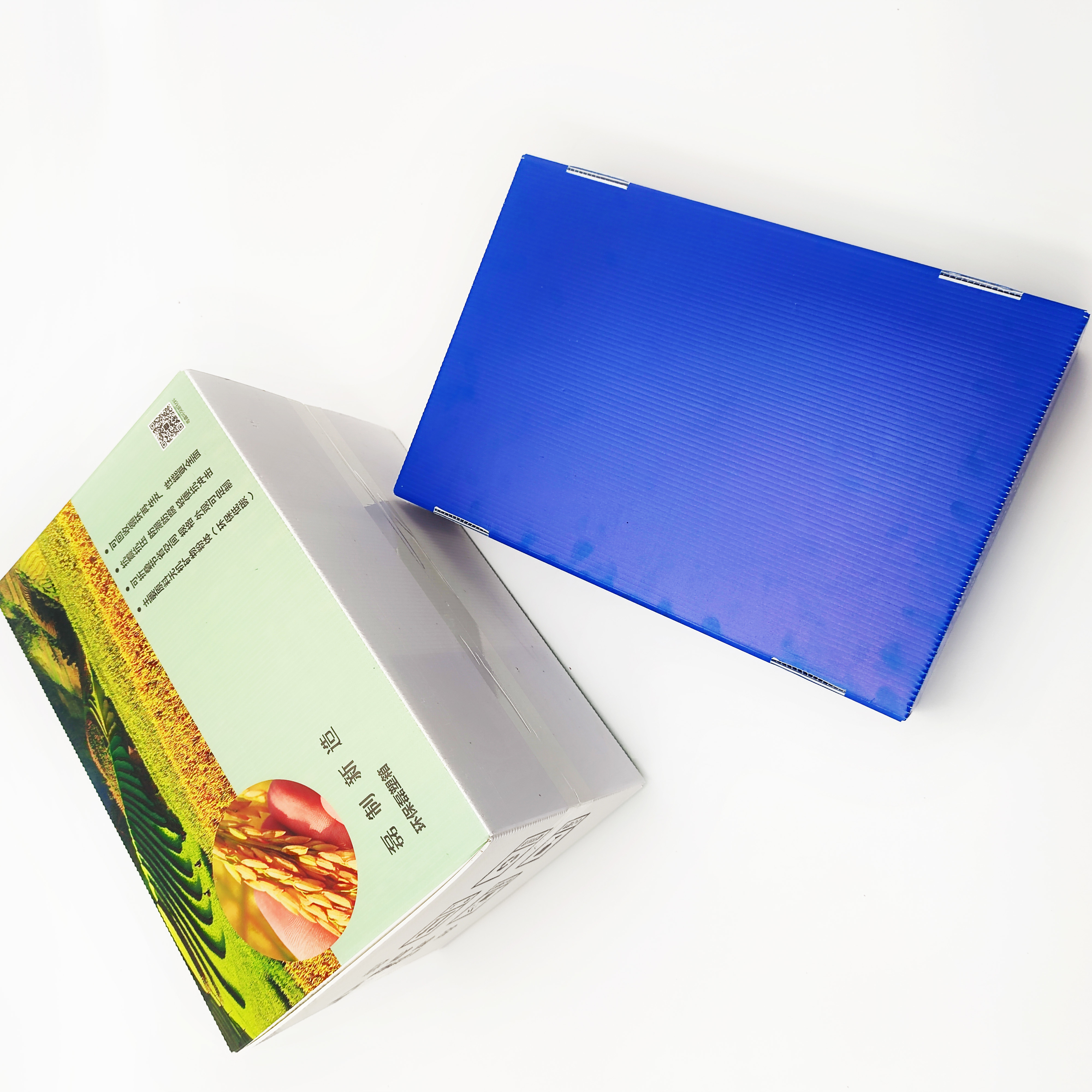 4.0mm Reusable Storage Corrugated Moving Boxes For Food Packing Non Toxic