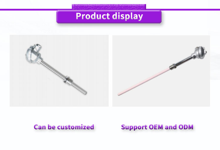 Customizable Range UNIVO UBW200Y Thermocouple Sensors for Precise Temperature Control