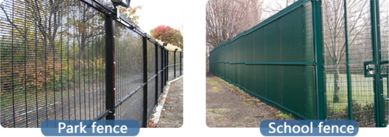 4.0mm Wire Thickness 358 Security Fencing Anti-Climb For Factory Security