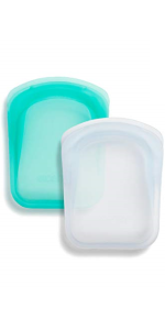 Silicone, Storage, Bag, Reusable, Gallon, Sandwich, Ziploc, Alternative, Freezer, Plastic, Snack