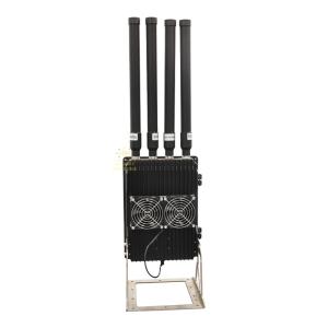 100-1000mhz 150W anti fpv system anti drone  Fpv Counter Device  Against Drone System portable anti fpv jamming system