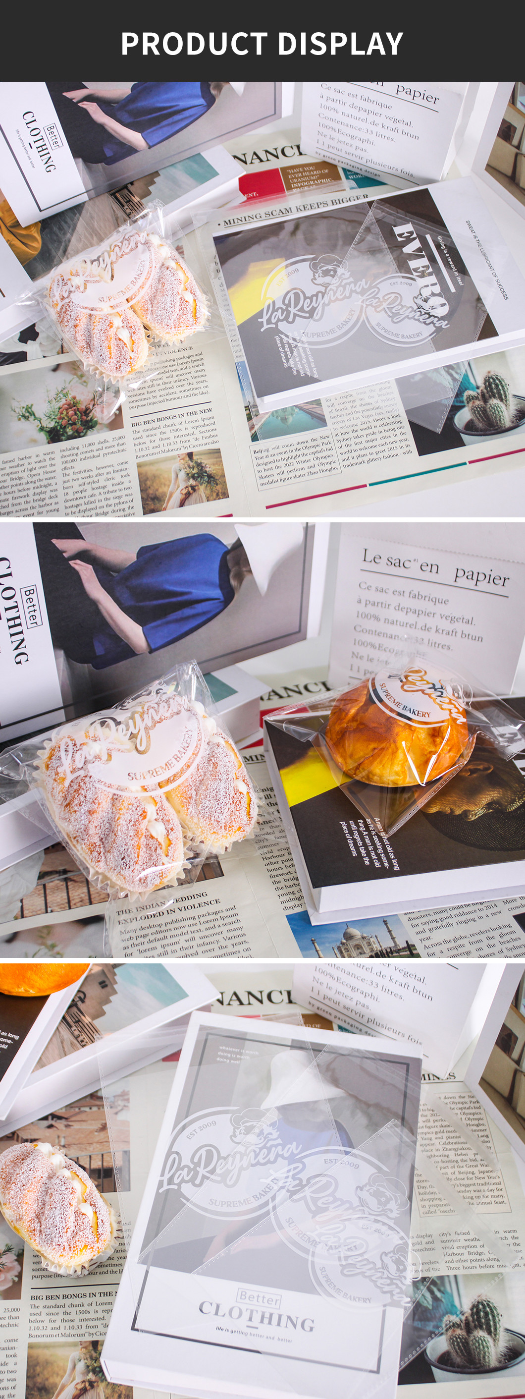 Transparent Ldpe Sandwich Packaging Bag En137 Certificate