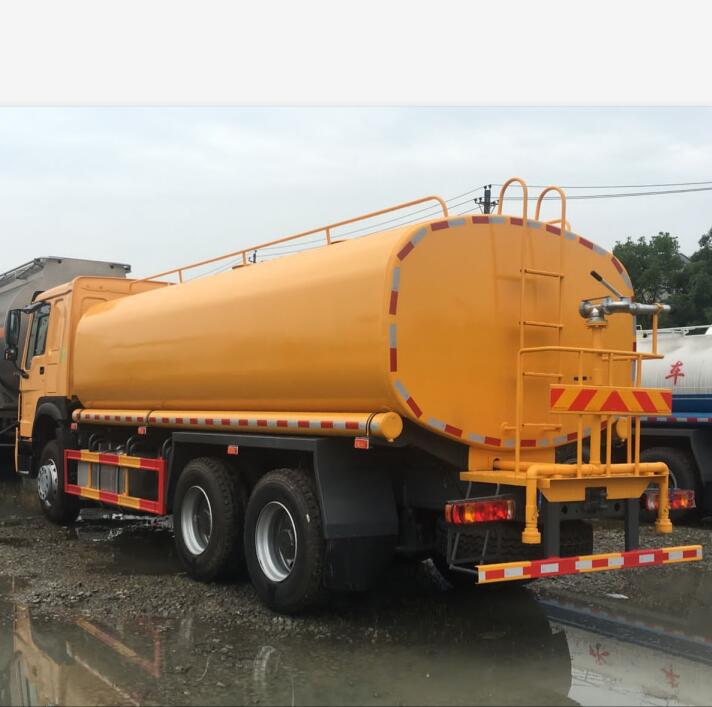 Sinotruk howo new 6x4 10 Wheels 21CBM mobile garden water bowser spray tank sprinkler truck aspersor for tanzania