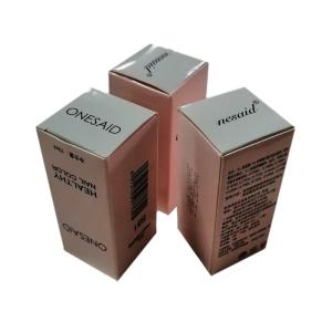 Recyclable Cardboard Makeup Packaging Boxes Two Layer Drawer Paper Box
