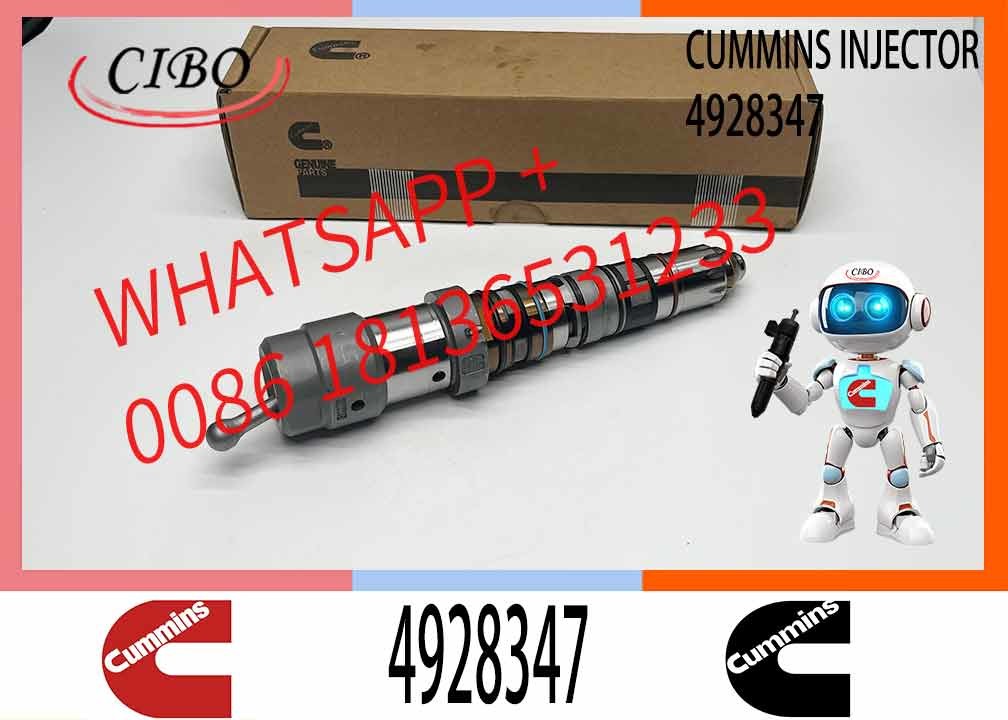 QSK19 QSK23 QSK60 Series P4928347 Diesel Fuel Injector 4928347 Common Rail Injector 4928347 For Cum-mins QSK23 QSK60 Eng