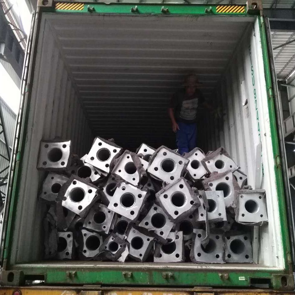 10KV - 1000KV Tubular Transmission Tower 4 Angle 2 Steel Pipe Pole Flanged Connected