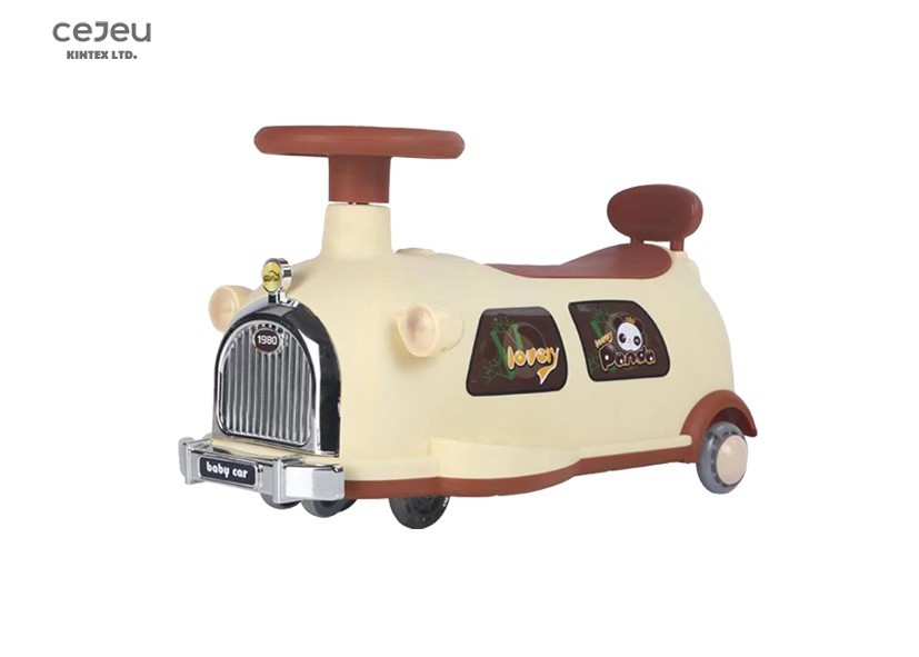 Ride-On Car and Push Toddler Toy Walking Aid, Spinning Gearsm, Development Ages 12 Months and up