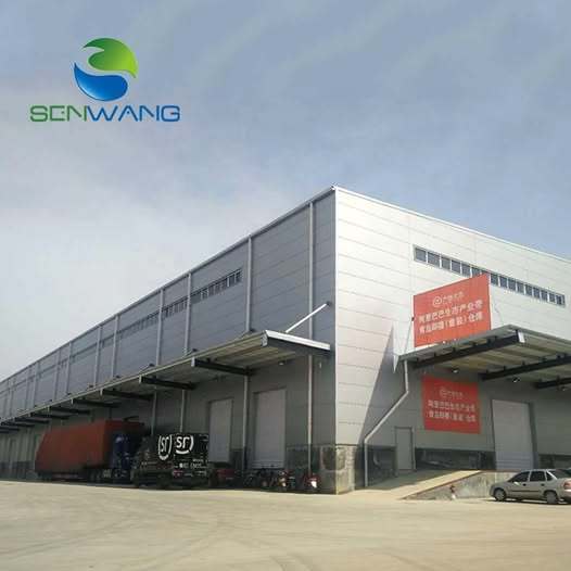 Quality Hot Dipped Galvanizing Surface Metal Structure Warehouse with Steel Main Frame for sale