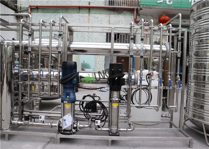 Automatic Valve Salt Water To Drinking Water Purifier / Reverse Osmosis Machine