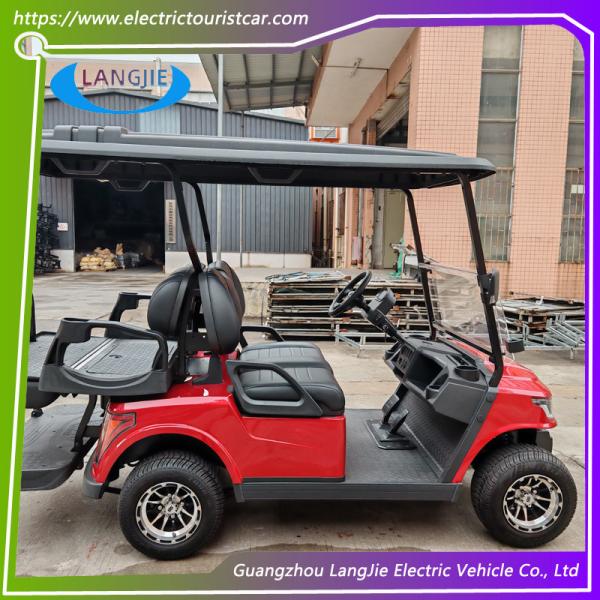 Hotel Or Park AC Motor Club Car Utility Vehicle 48 Volt Club Car Four Seater