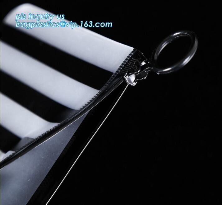 pe plastic resealable slider zipper bags, Eco-friendly Slider Zipper Flat Plastic Bag For Document or Swimwear