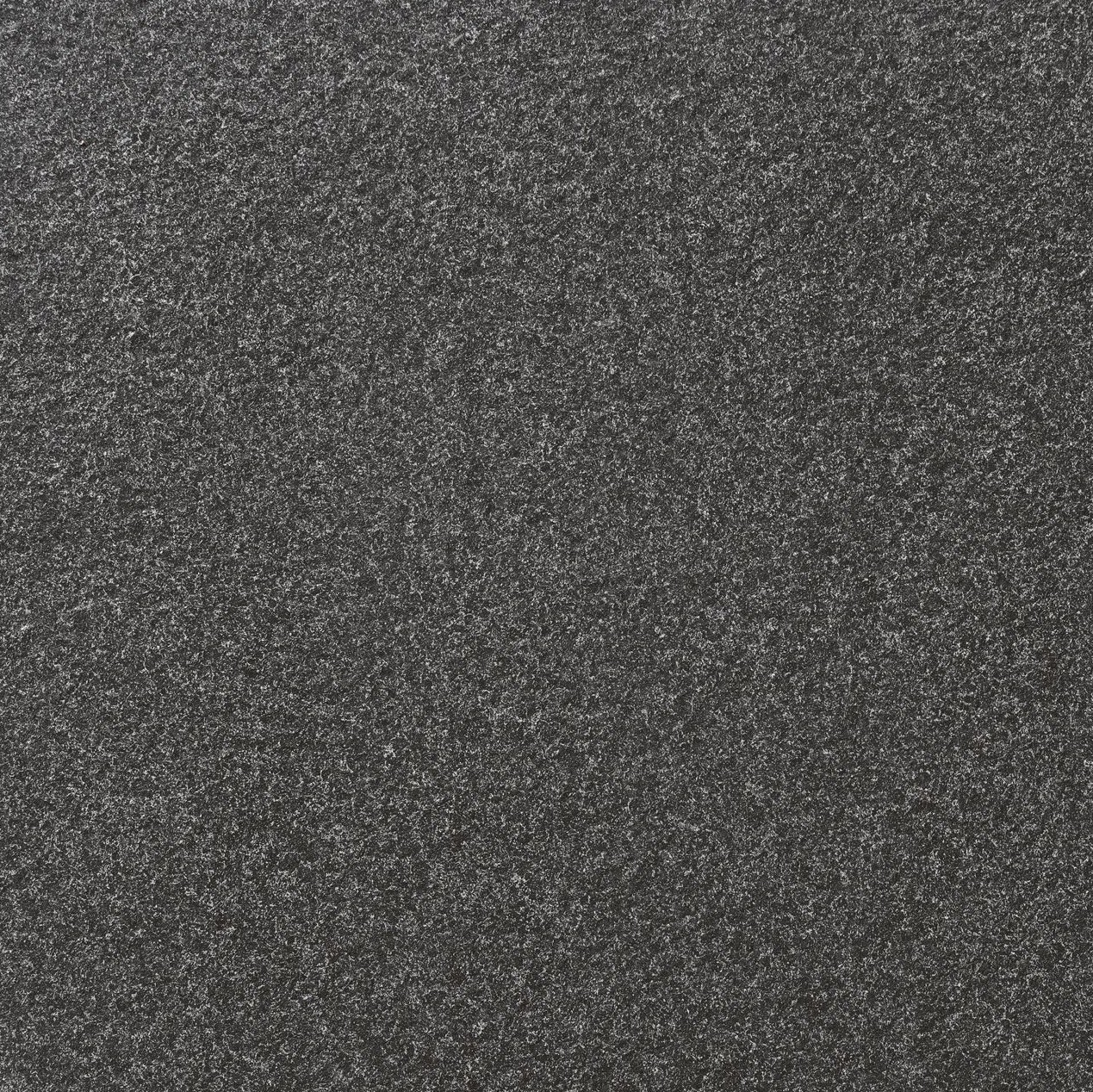 Black 600x600mm Non Slip Flamed Surface Matte Black Floor Paving Tile For Terrace Full Body