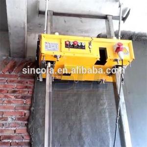 Brick Wall Automatic Plastering Machine , Indoor Plaster Rendering Machine