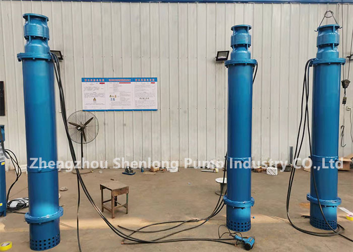 Vertical Well Water Submersible Pump Blue 137 Head 150m3/H Flow
