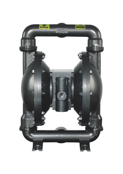 Stainless Steel Compressed Air Diaphragm Pump , Small Air Operated Pneumatic