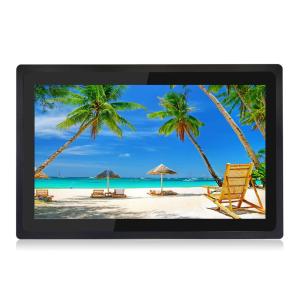 WLED Capacitive Touch Monitor 7H Surface Hardness VGA/DVI/HDMI Input CE/FCC/RoHS