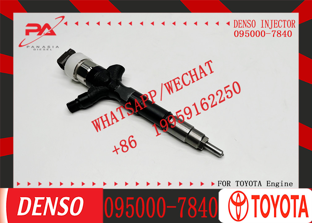 Common Rail Injector 095000-7840 DCRI107840 for TOYO-TA 23670-30130 23670-30260 23670-30330 23670-39175 23670-39255 23670-39305