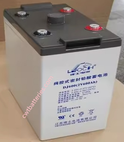 Leoch DJ600 2V 600Ah Vrla Battery Energy Store Systems New Original Large Capacity Battery