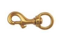  High Polish Pet Hardware Solid Brass Hook With Customizable Logo Manufactures